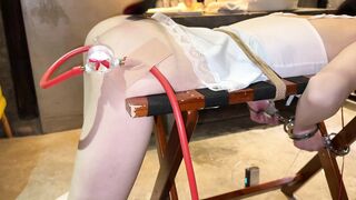 温泉脱缚挑战之声控灌肠150 中
